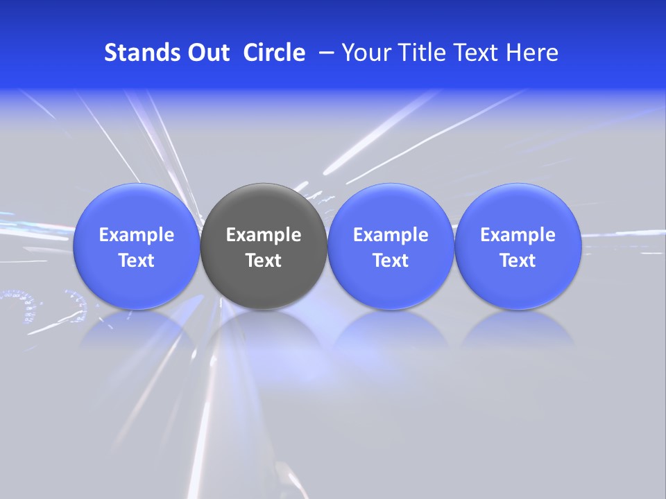 Movement Speed Curve PowerPoint Template