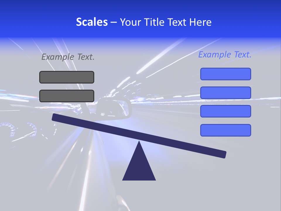 Movement Speed Curve PowerPoint Template