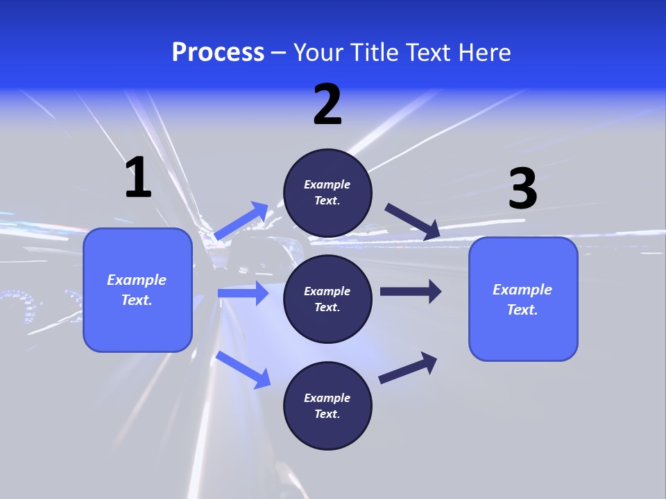 Movement Speed Curve PowerPoint Template