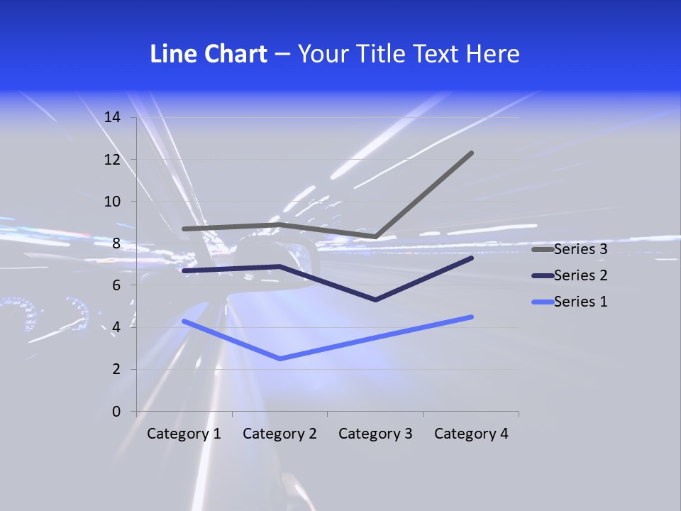 Movement Speed Curve PowerPoint Template