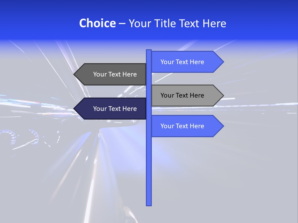 Movement Speed Curve PowerPoint Template