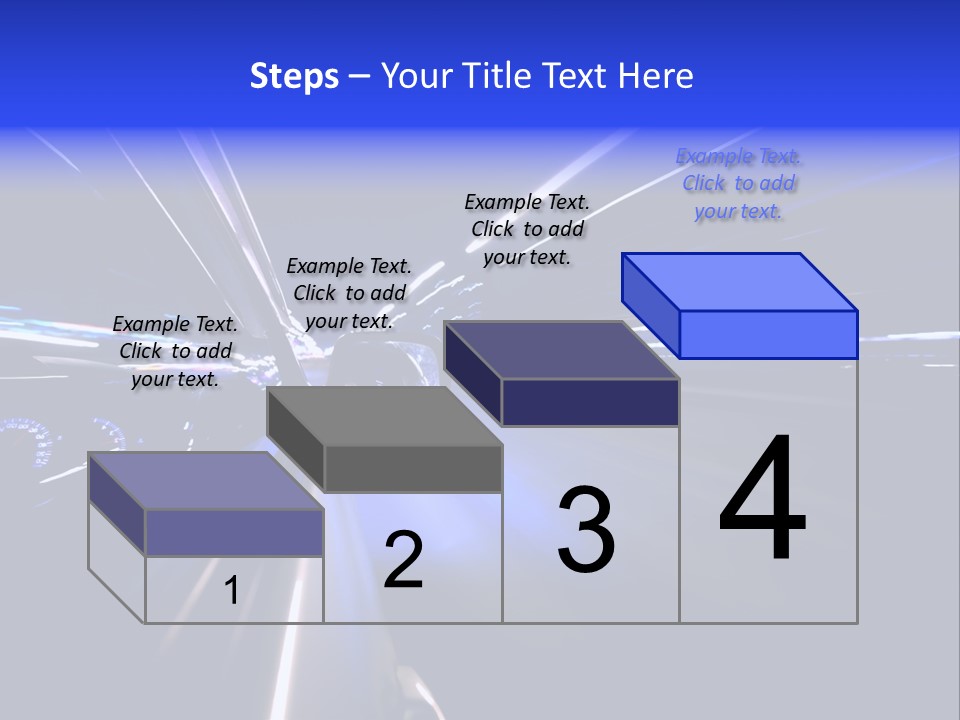 Movement Speed Curve PowerPoint Template