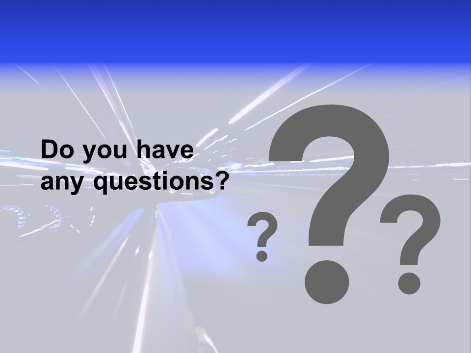 Movement Speed Curve PowerPoint Template