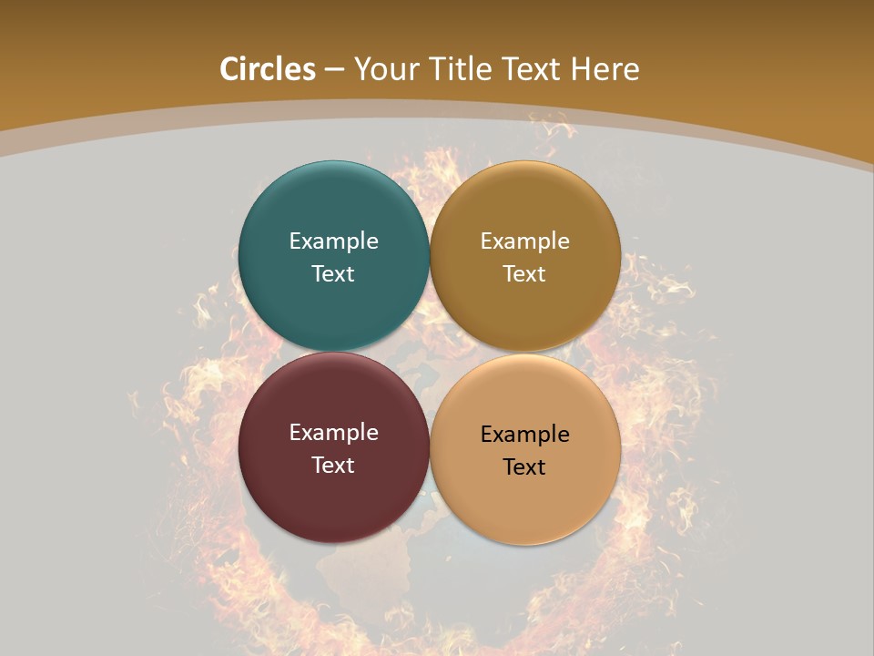 Stomach Happy Lost PowerPoint Template