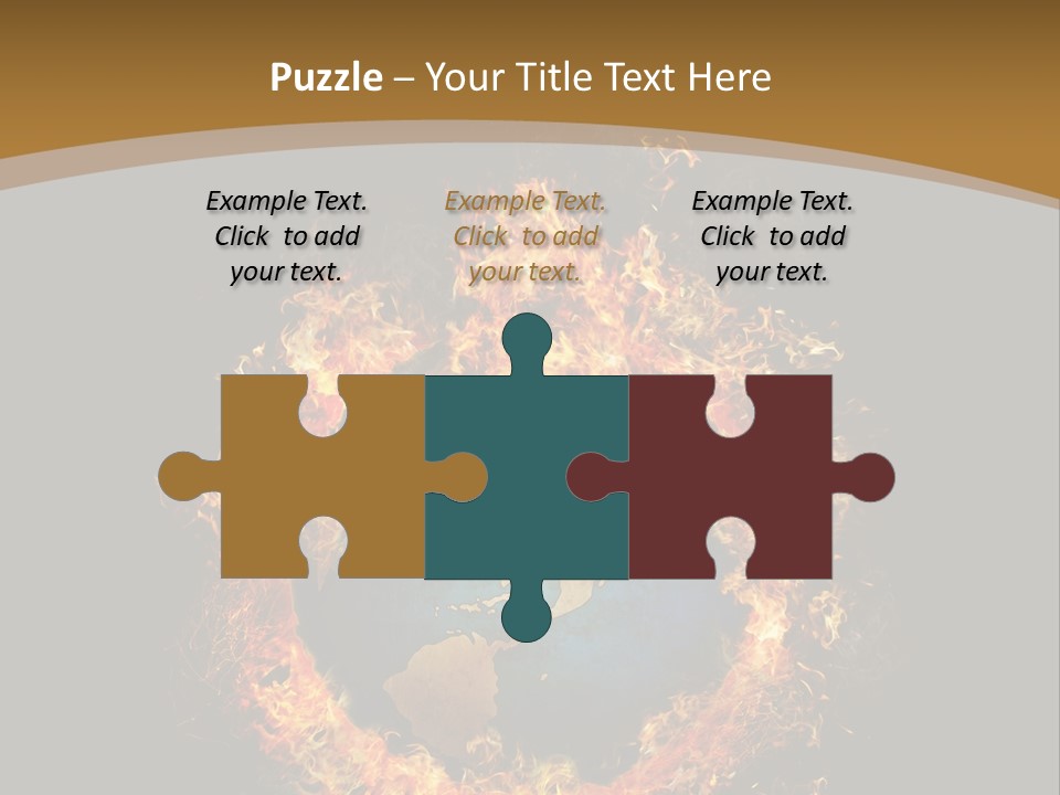 Stomach Happy Lost PowerPoint Template