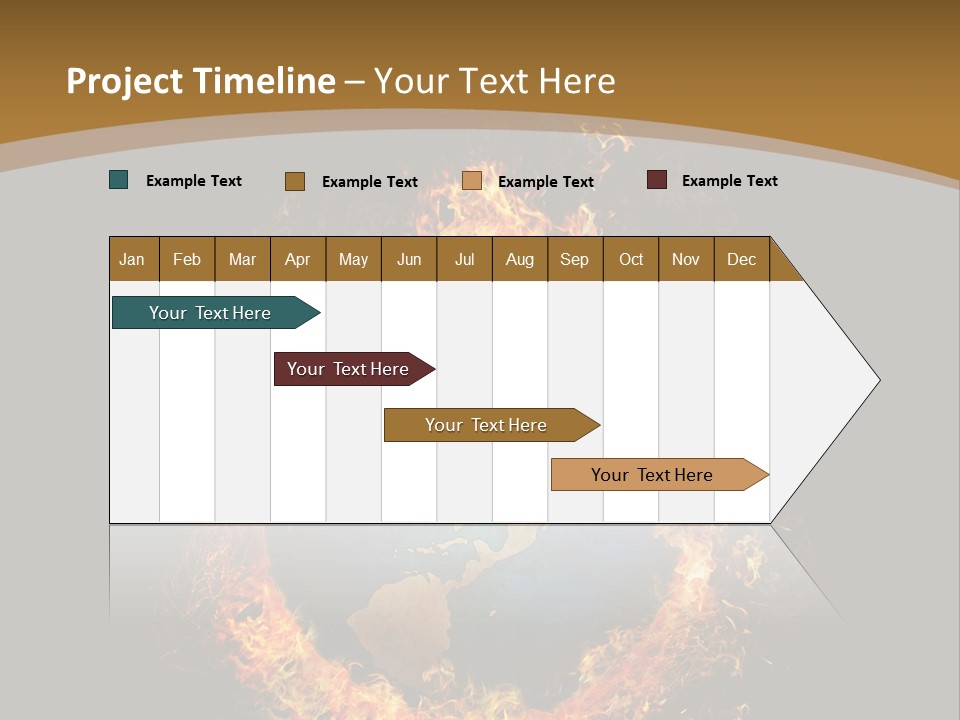 Stomach Happy Lost PowerPoint Template