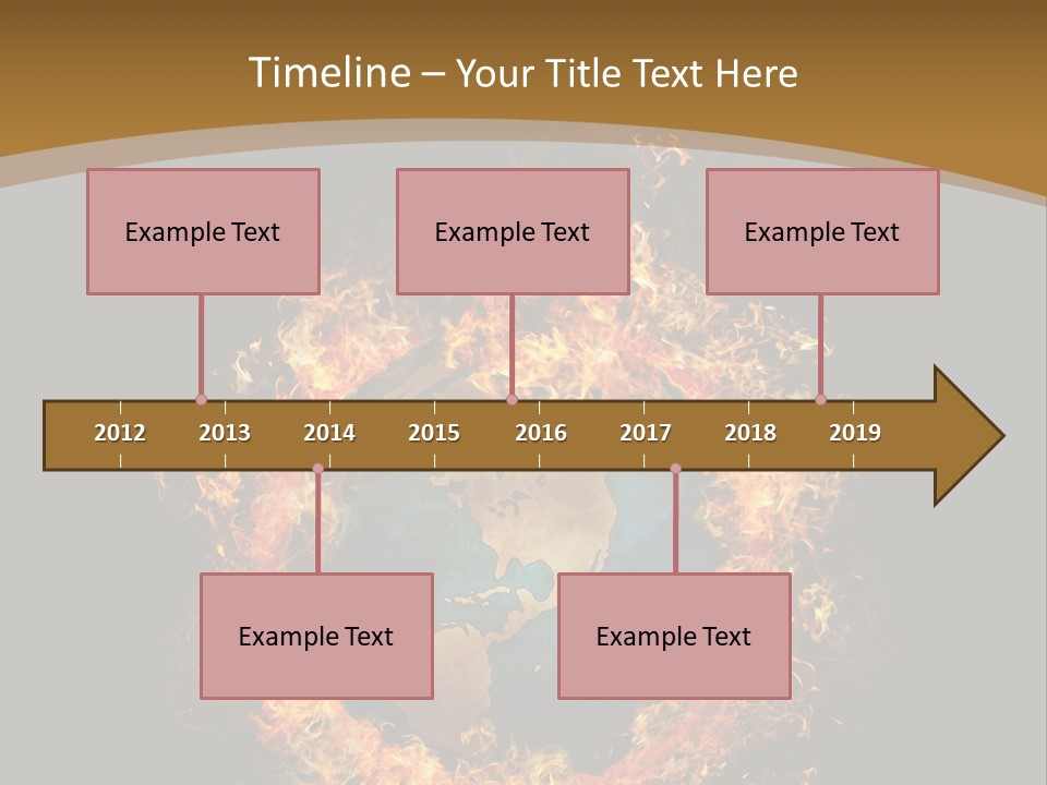 Stomach Happy Lost PowerPoint Template