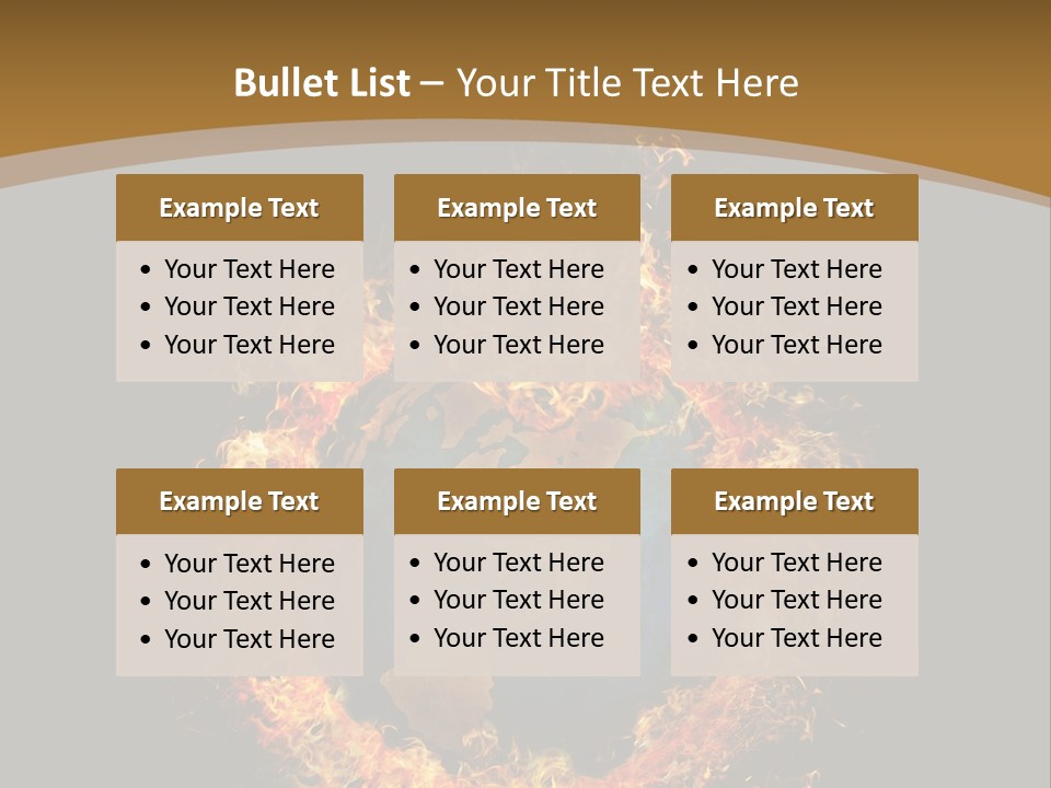 Stomach Happy Lost PowerPoint Template