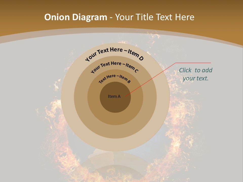Stomach Happy Lost PowerPoint Template