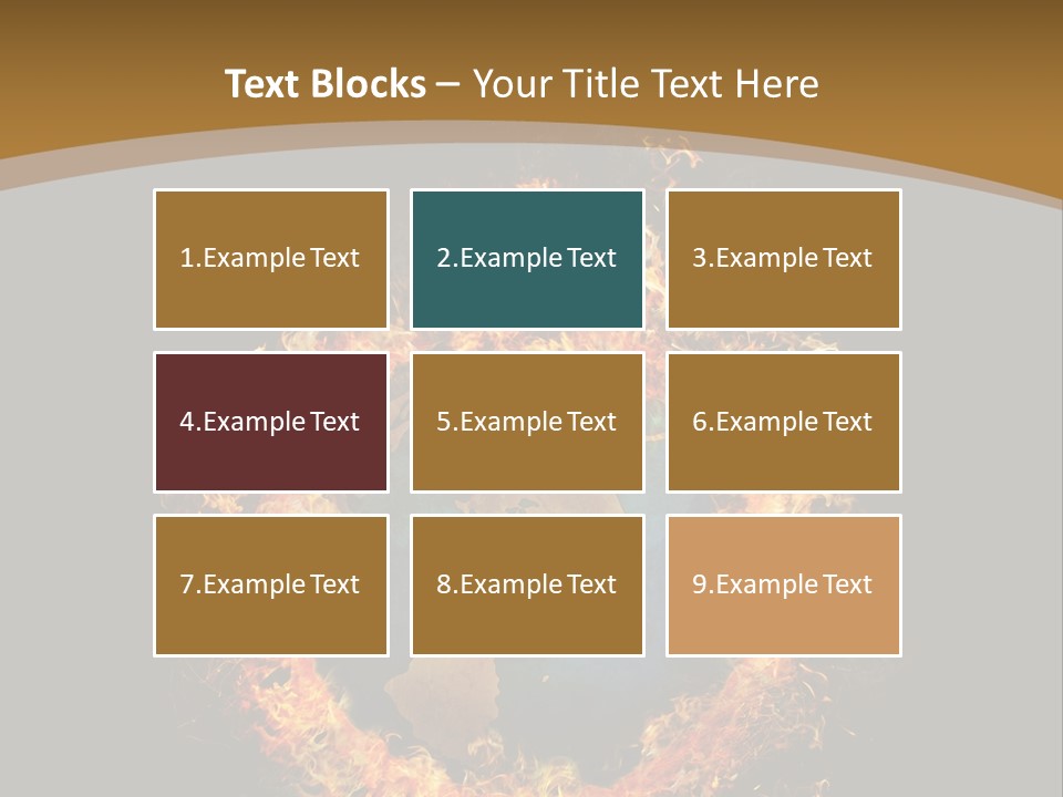 Stomach Happy Lost PowerPoint Template