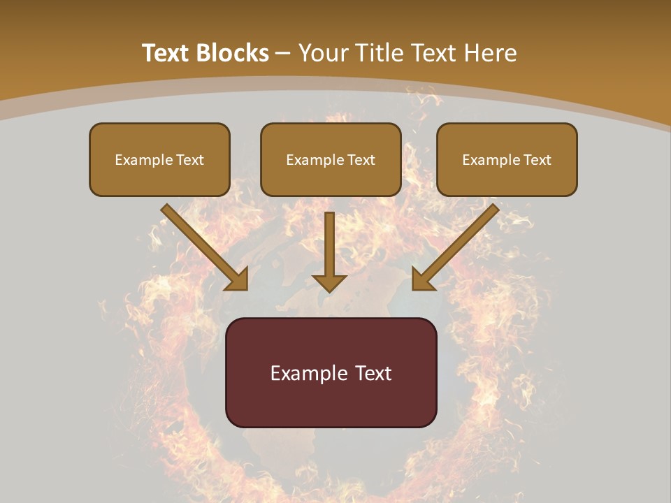 Stomach Happy Lost PowerPoint Template