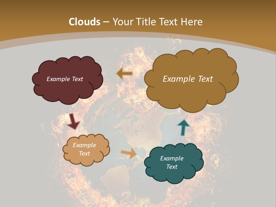 Stomach Happy Lost PowerPoint Template