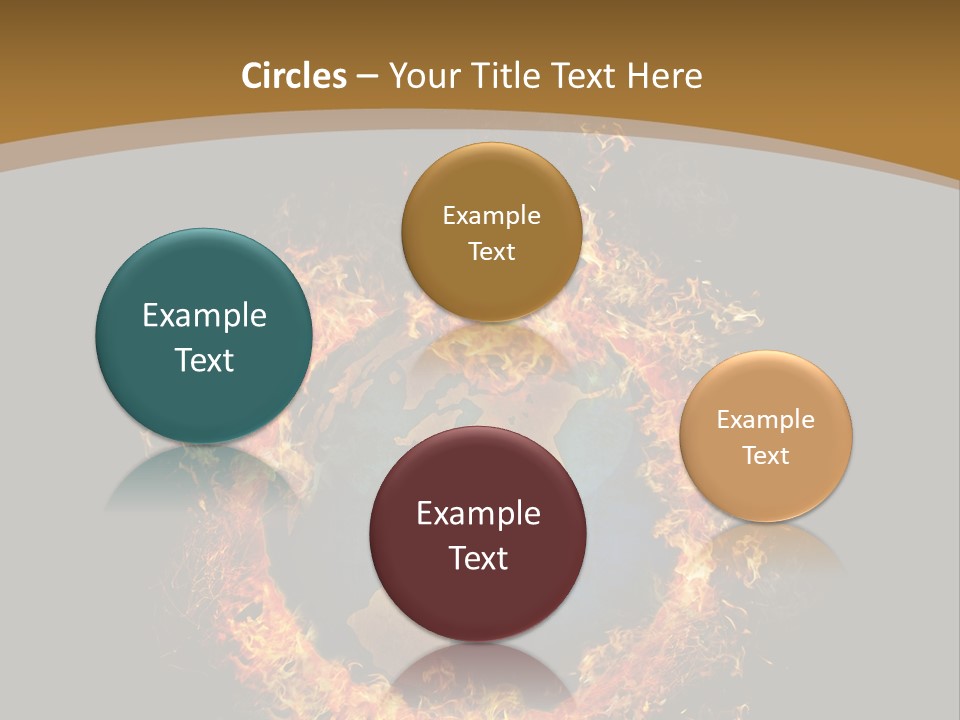 Stomach Happy Lost PowerPoint Template