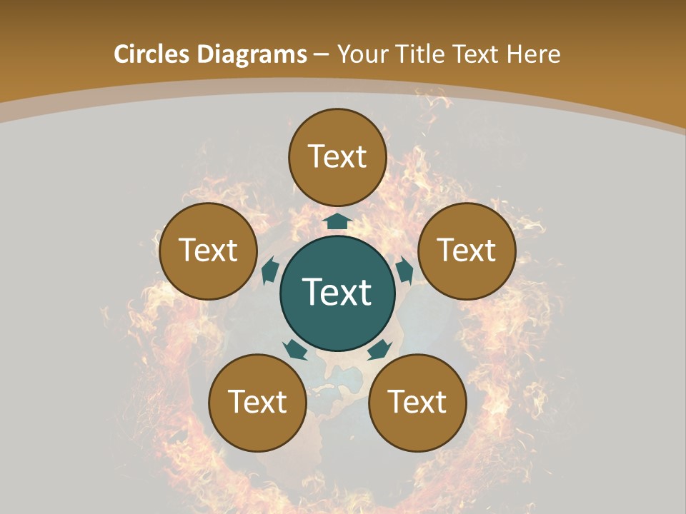 Stomach Happy Lost PowerPoint Template