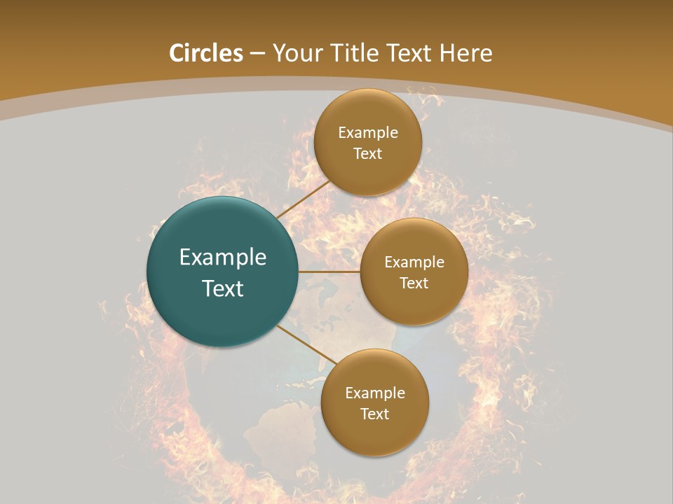 Stomach Happy Lost PowerPoint Template