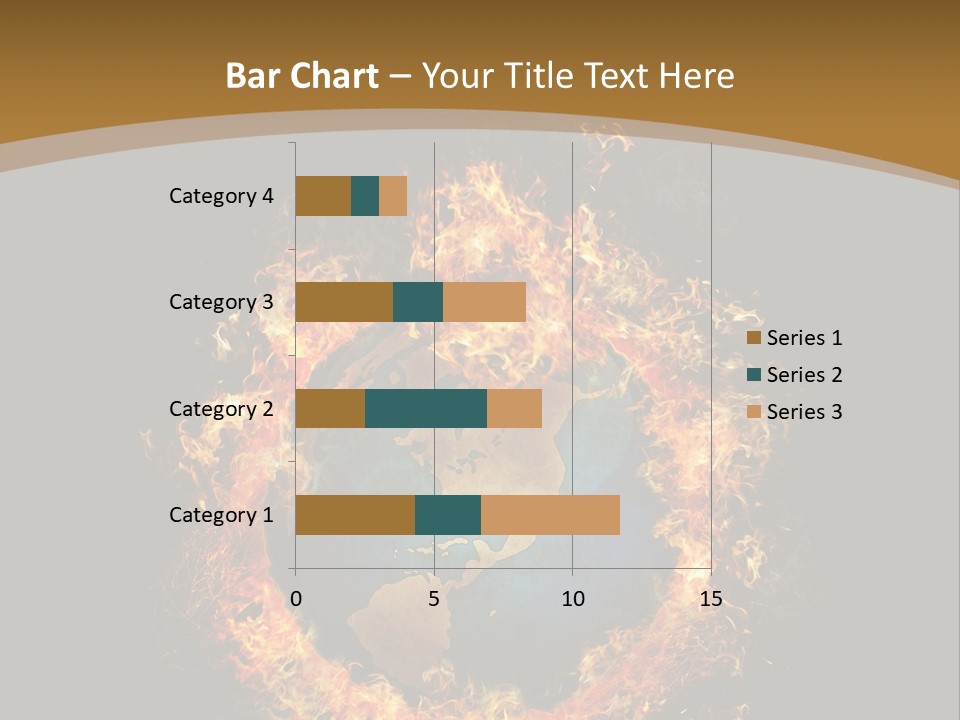 Stomach Happy Lost PowerPoint Template
