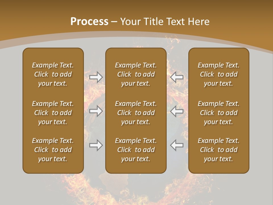 Stomach Happy Lost PowerPoint Template