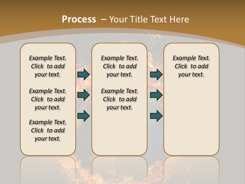 Stomach Happy Lost PowerPoint Template