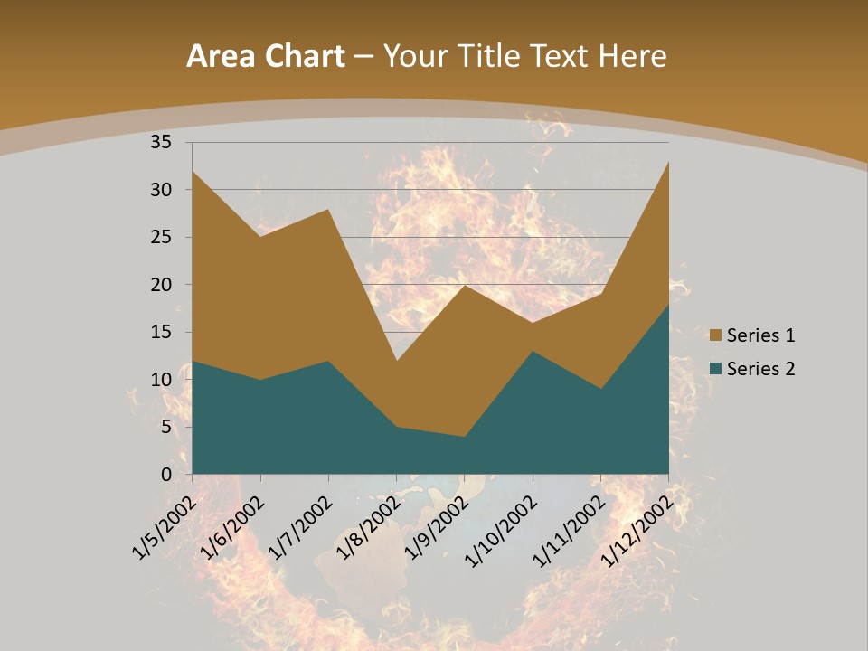 Stomach Happy Lost PowerPoint Template