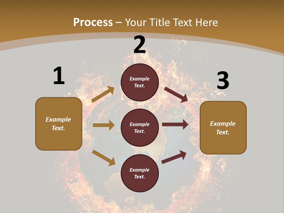 Stomach Happy Lost PowerPoint Template