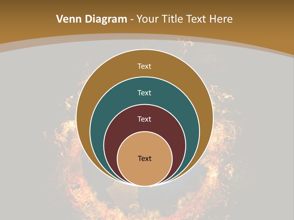 Stomach Happy Lost PowerPoint Template