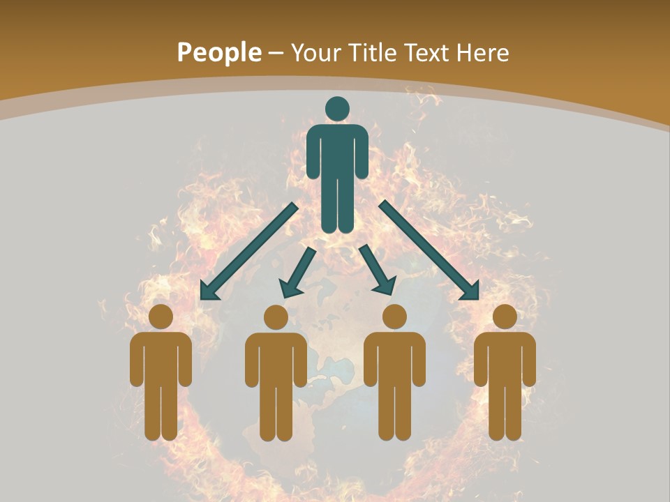 Stomach Happy Lost PowerPoint Template