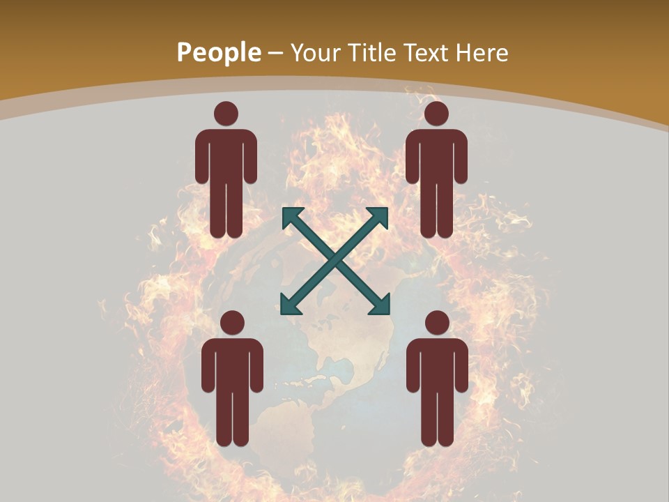 Stomach Happy Lost PowerPoint Template