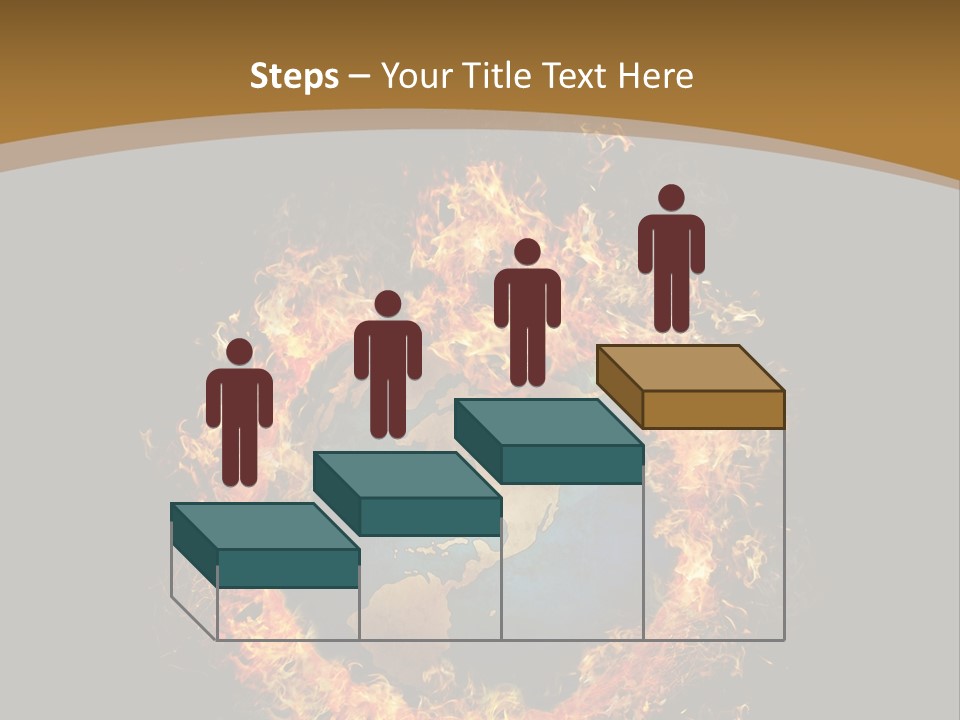 Stomach Happy Lost PowerPoint Template