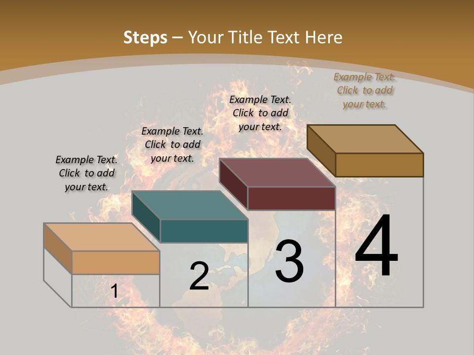 Stomach Happy Lost PowerPoint Template