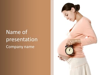 Care Birth Abdomen PowerPoint Template