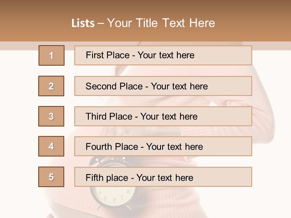 Care Birth Abdomen PowerPoint Template