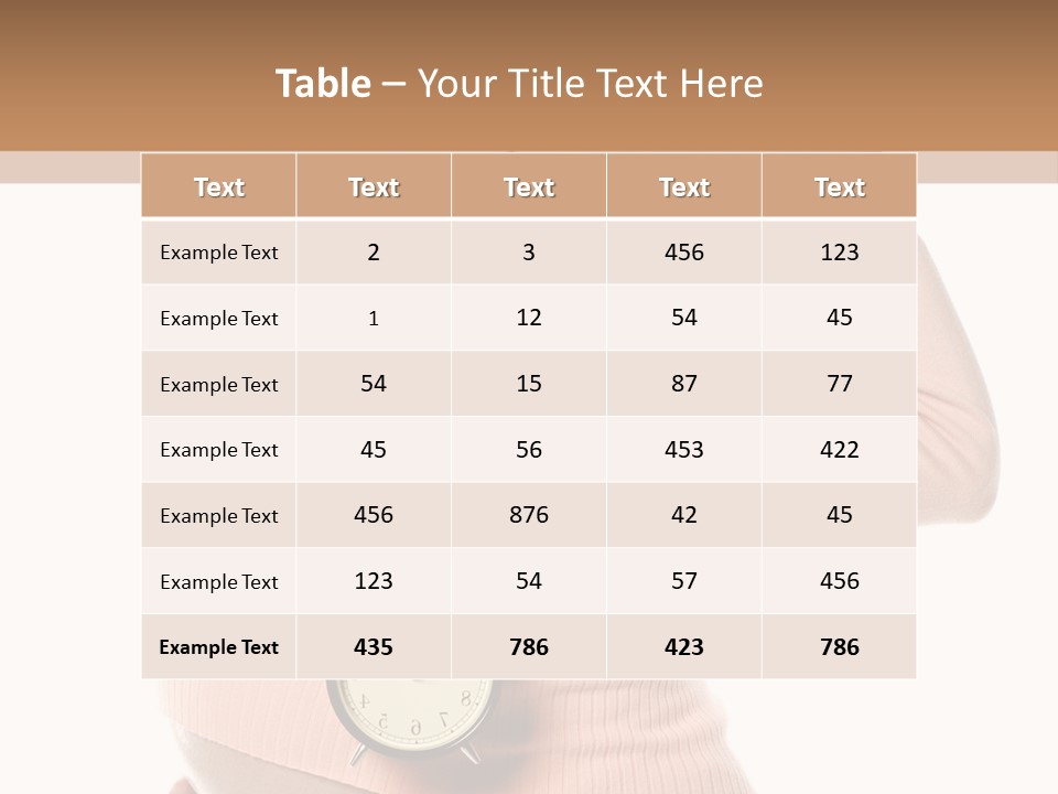 Care Birth Abdomen PowerPoint Template