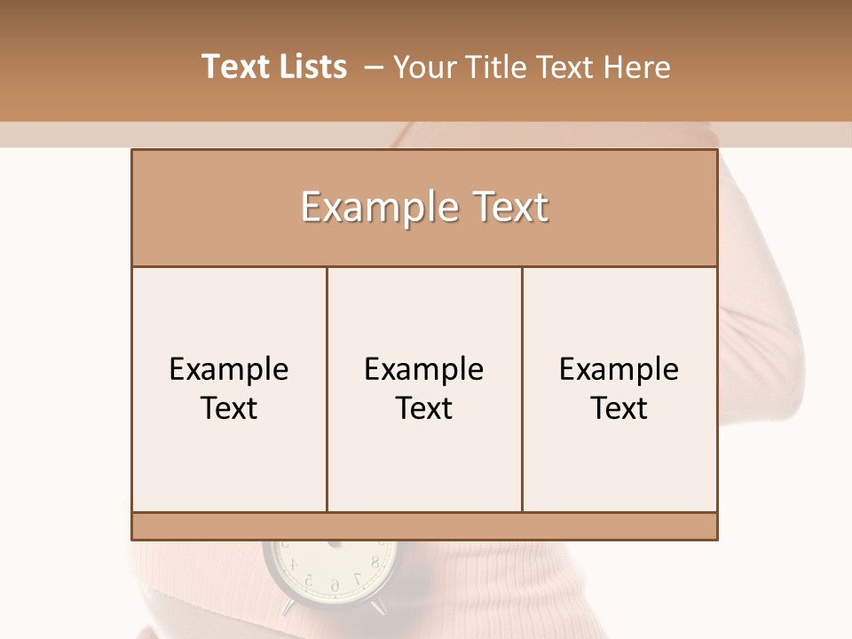 Care Birth Abdomen PowerPoint Template