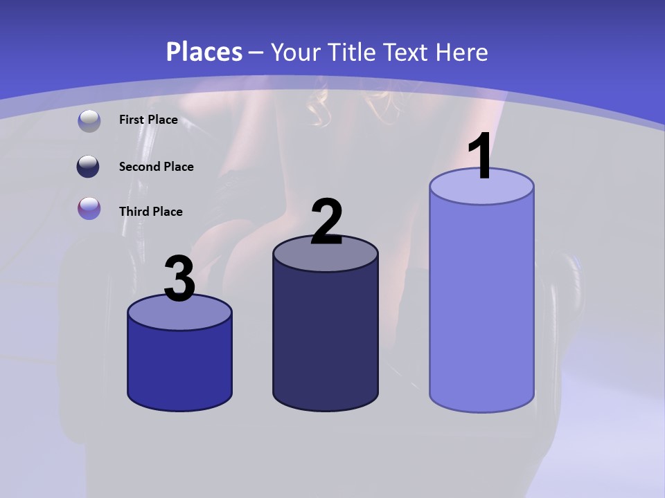 A Naked Woman Sitting In A Chair In Front Of A Camera PowerPoint Template