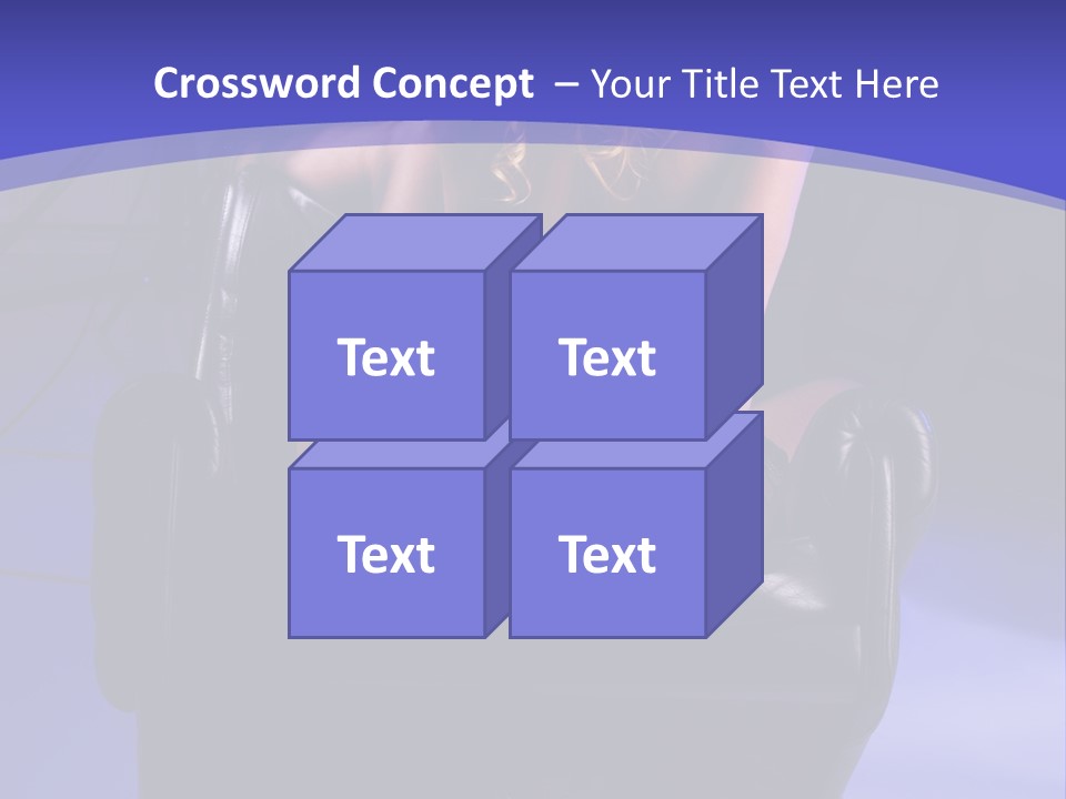 A Naked Woman Sitting In A Chair In Front Of A Camera PowerPoint Template