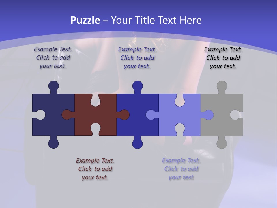 A Naked Woman Sitting In A Chair In Front Of A Camera PowerPoint Template