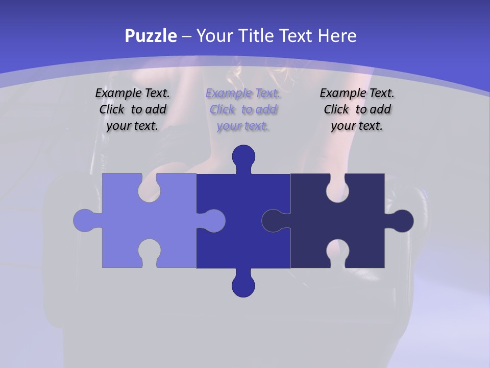 A Naked Woman Sitting In A Chair In Front Of A Camera PowerPoint Template