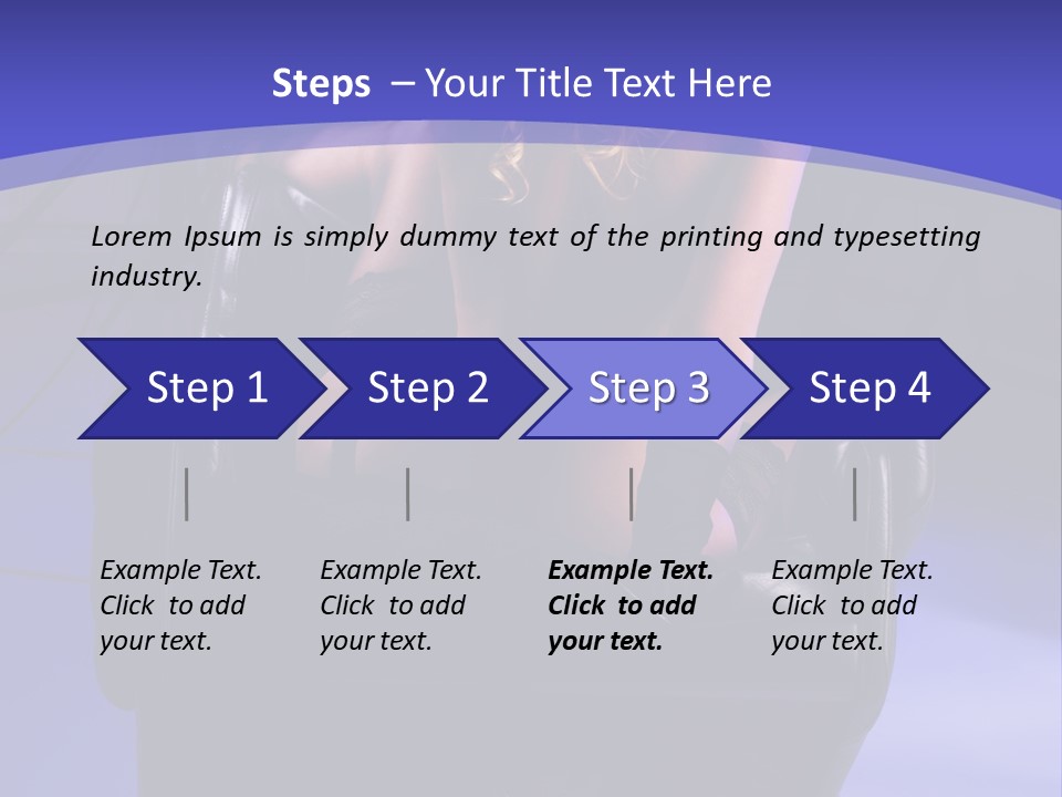A Naked Woman Sitting In A Chair In Front Of A Camera PowerPoint Template