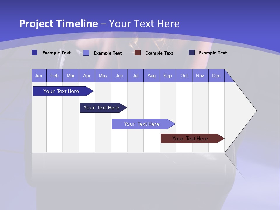 A Naked Woman Sitting In A Chair In Front Of A Camera PowerPoint Template