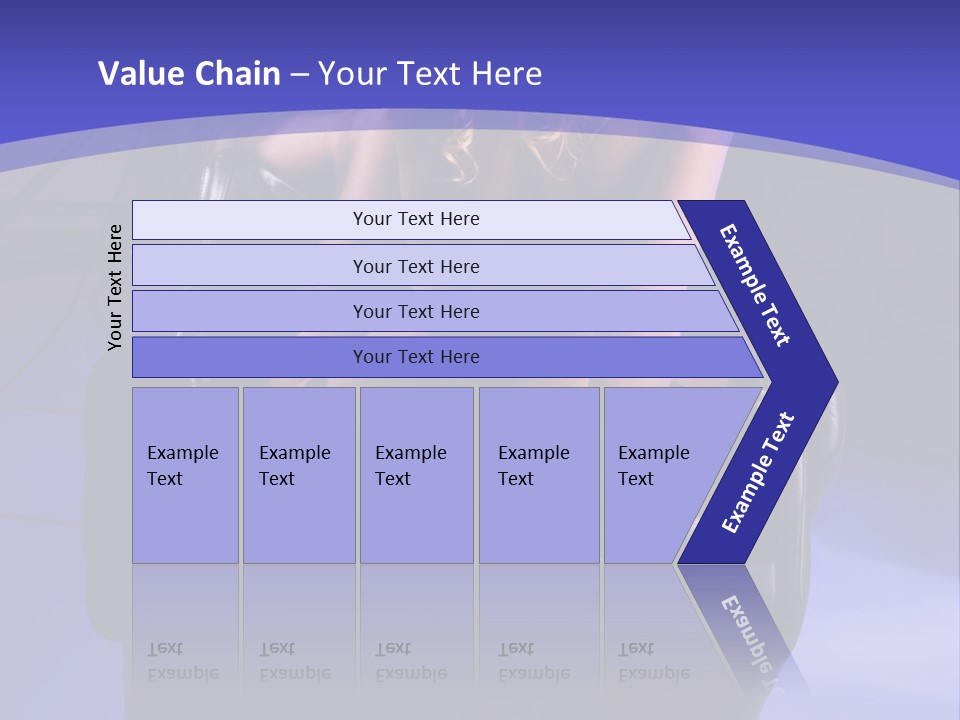 A Naked Woman Sitting In A Chair In Front Of A Camera PowerPoint Template