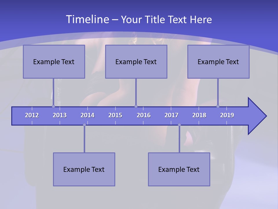 A Naked Woman Sitting In A Chair In Front Of A Camera PowerPoint Template
