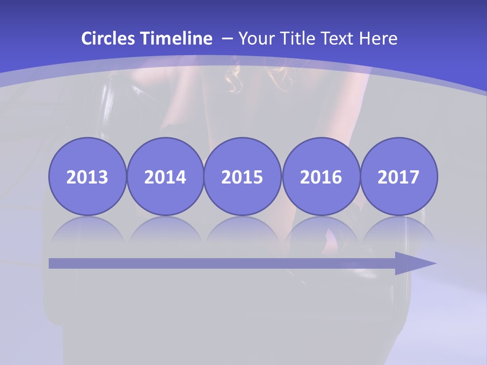 A Naked Woman Sitting In A Chair In Front Of A Camera PowerPoint Template