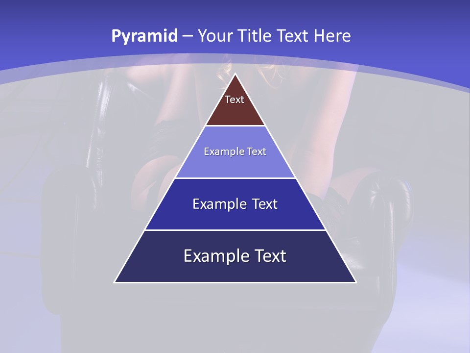 A Naked Woman Sitting In A Chair In Front Of A Camera PowerPoint Template