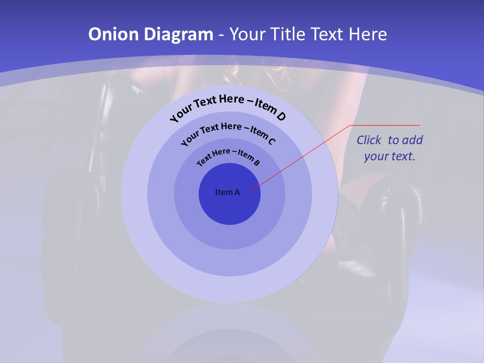 A Naked Woman Sitting In A Chair In Front Of A Camera PowerPoint Template