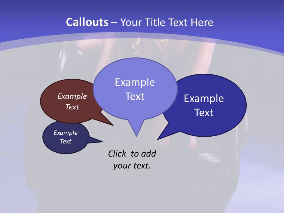 A Naked Woman Sitting In A Chair In Front Of A Camera PowerPoint Template
