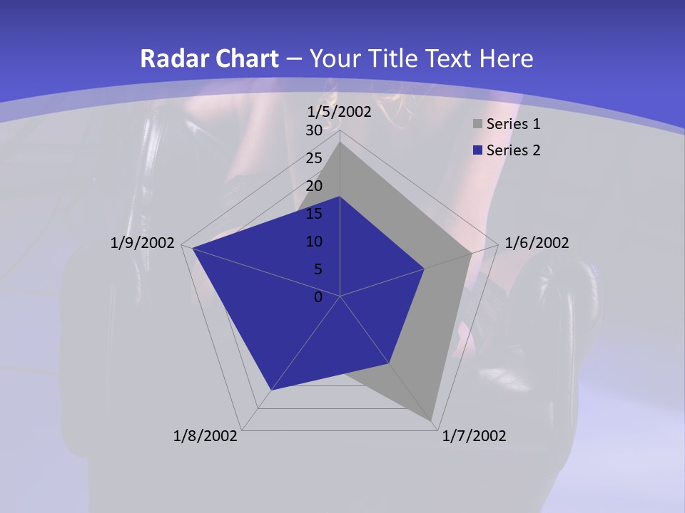 A Naked Woman Sitting In A Chair In Front Of A Camera PowerPoint Template