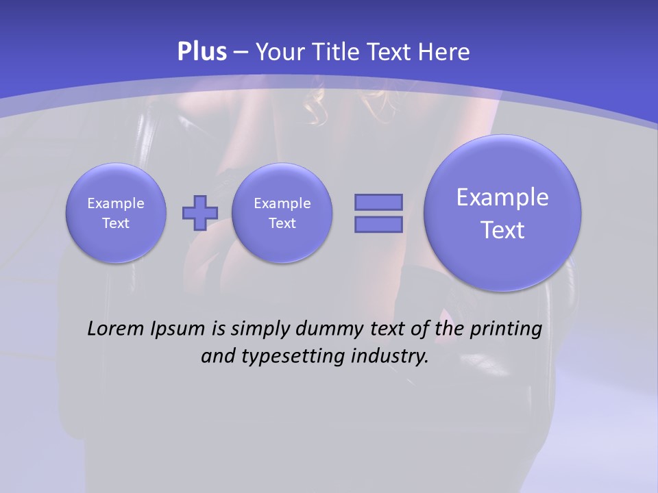 A Naked Woman Sitting In A Chair In Front Of A Camera PowerPoint Template