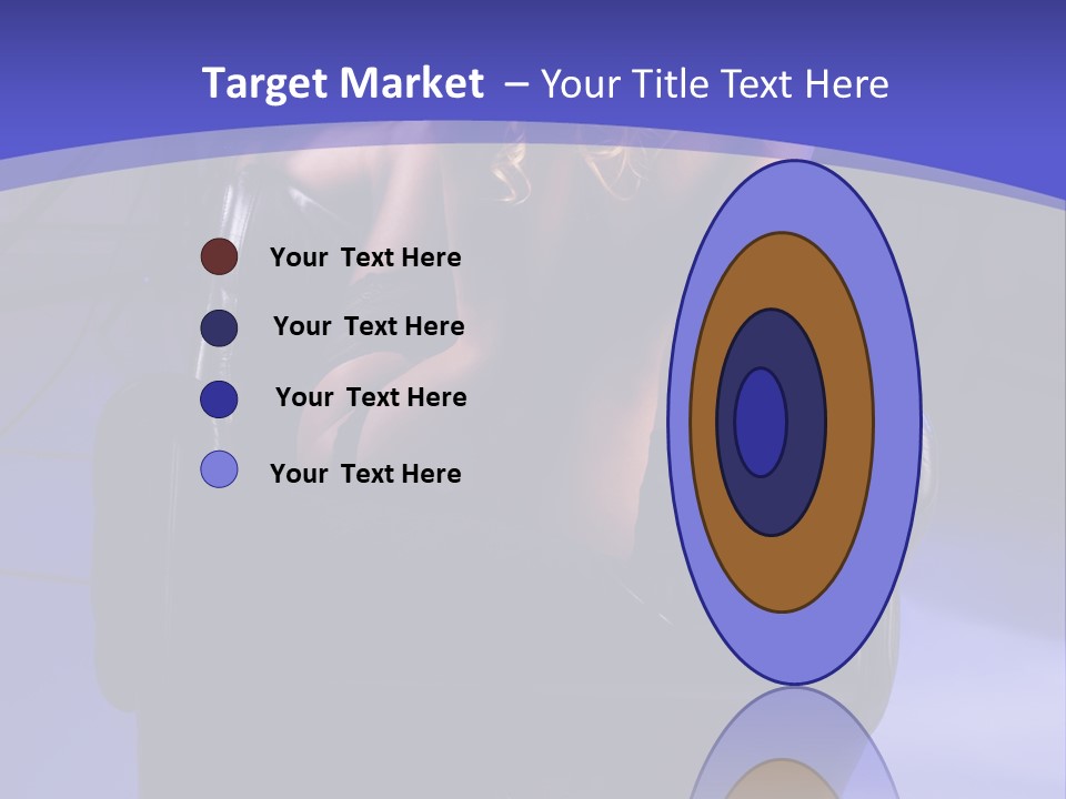 A Naked Woman Sitting In A Chair In Front Of A Camera PowerPoint Template