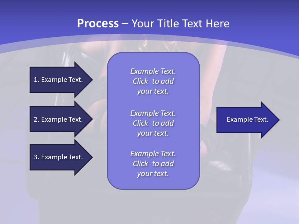 A Naked Woman Sitting In A Chair In Front Of A Camera PowerPoint Template