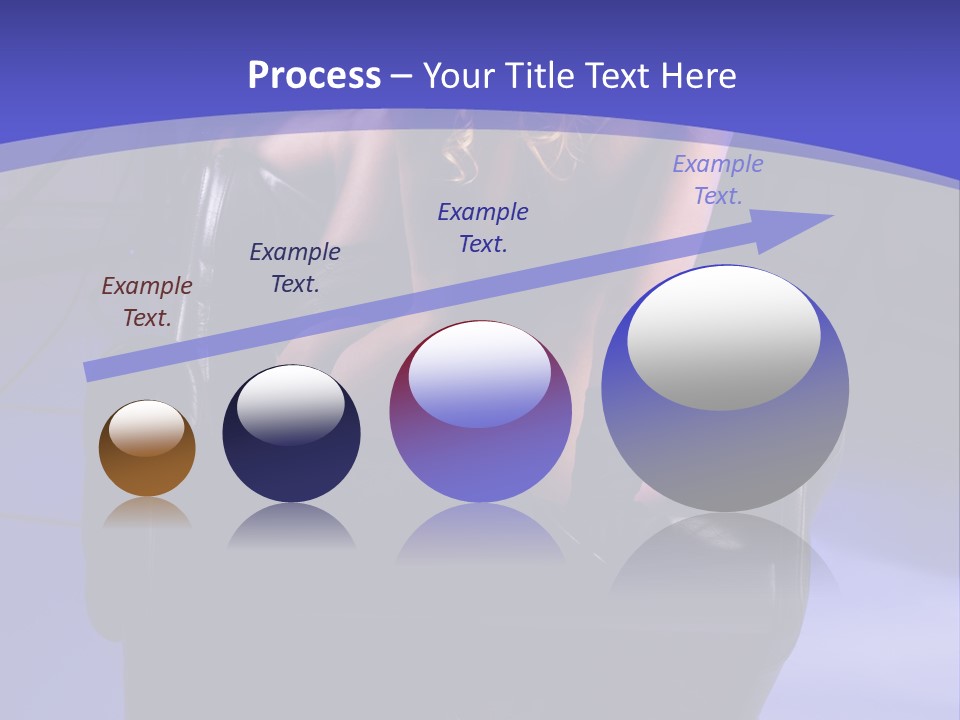 A Naked Woman Sitting In A Chair In Front Of A Camera PowerPoint Template